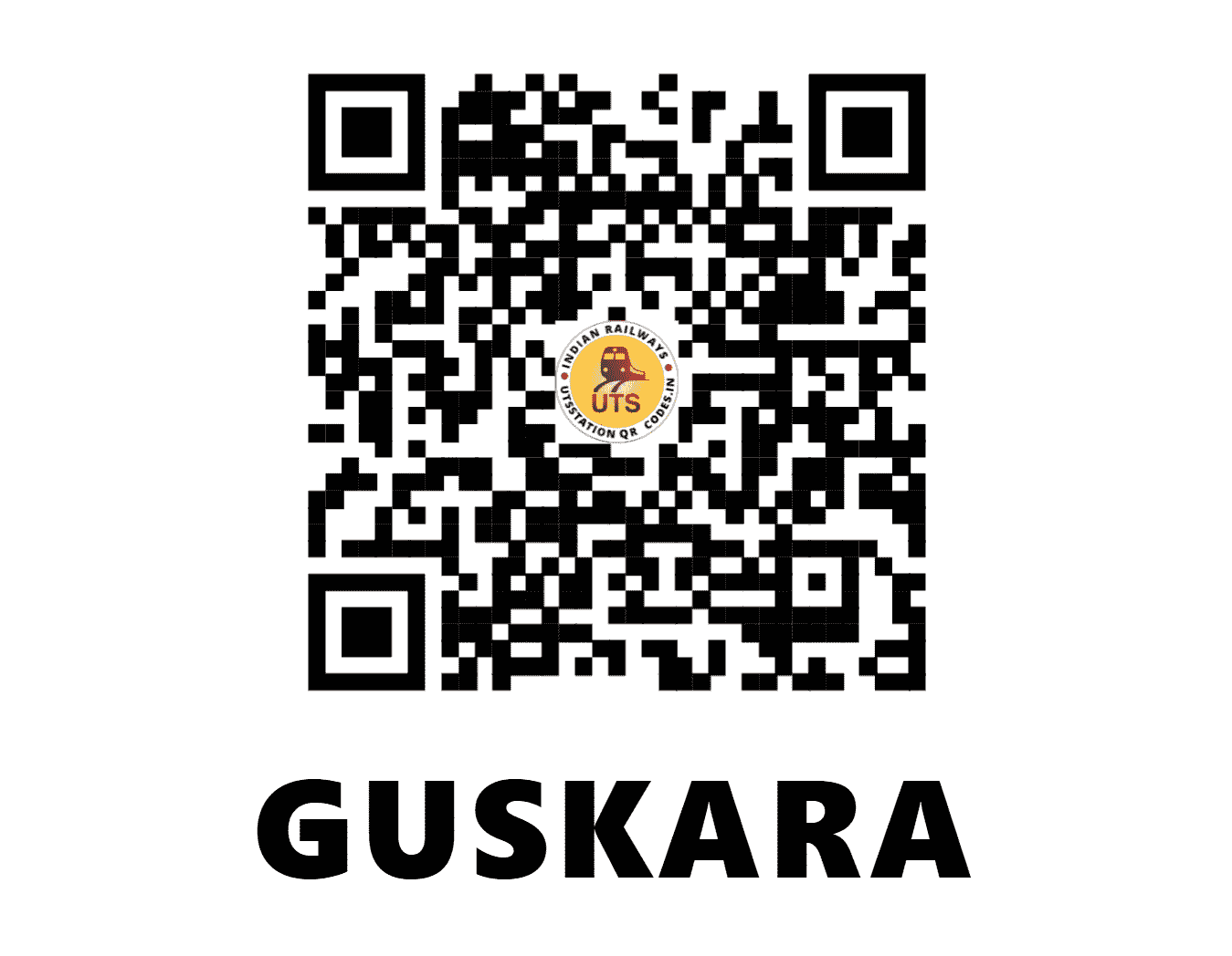 UTS QR Code for GUSKARA - GKH - ER (WEST BENGAL)